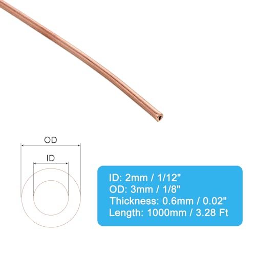 3.28Ft Refrigeration Tubing Coil Seamless Round Pipe Tubing view 2