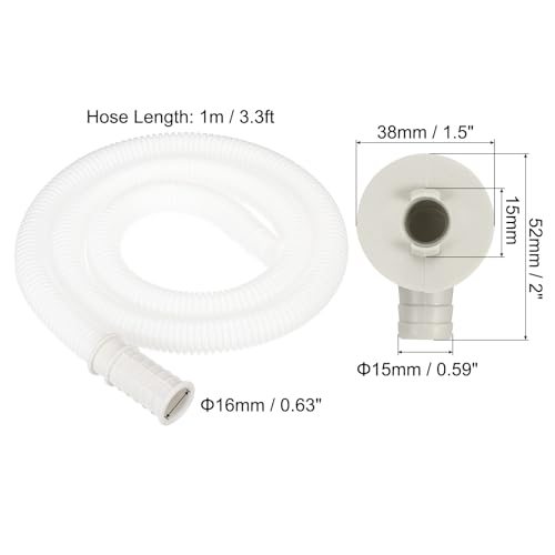 3.3ft Air Conditioner Drain Kit, Universal AC Drain Hose Connector Hose view 2
