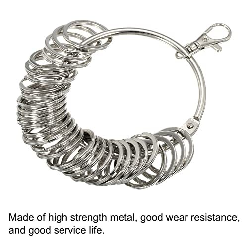 3.4 Inch Dia Key Organizer - 30 Key Ring Holder view 3