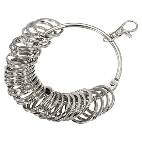 3.4 Inch Dia Key Organizer - 30 Key Ring Holder — PATIKIL