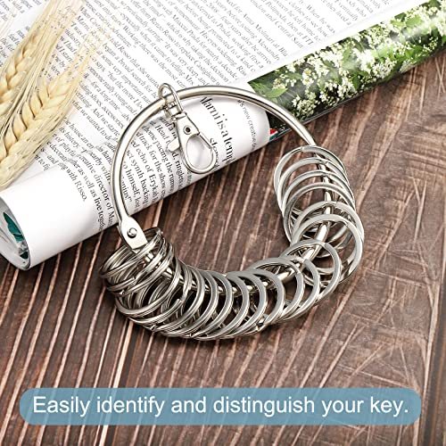 3.4 Inch Dia Key Organizer Keychain, 1pcs Management Holder view 5