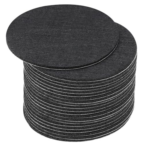3.5 Inch Diameter Lamp Base Felt, 20Pack 2mm Thickness Round Soft — PATIKIL