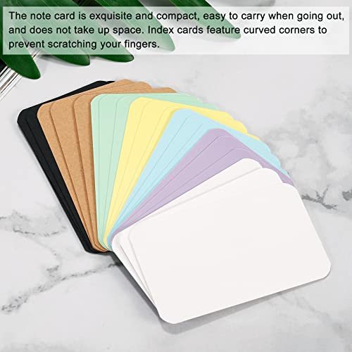 3.5" x 2" Blank Paper Business Cards Red 100 Pack view 5