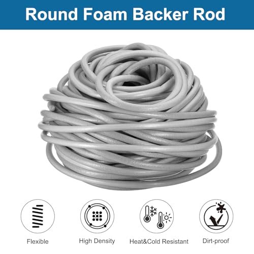 3/8" x 148 ft Foam Backer Rod Foam Caulk Saver Weather Strip Seal view 3