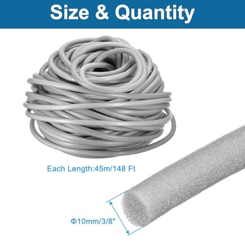 3/8" x 148 ft Foam Backer Rod Foam Caulk Saver Weather Strip Seal view 2