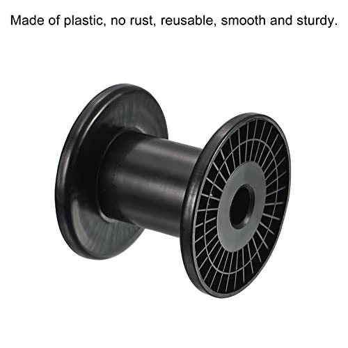3.9 Inch Empty Spool, 4 Pack Plastic Ribbon Spools Wire Weaving Bobbins view 4
