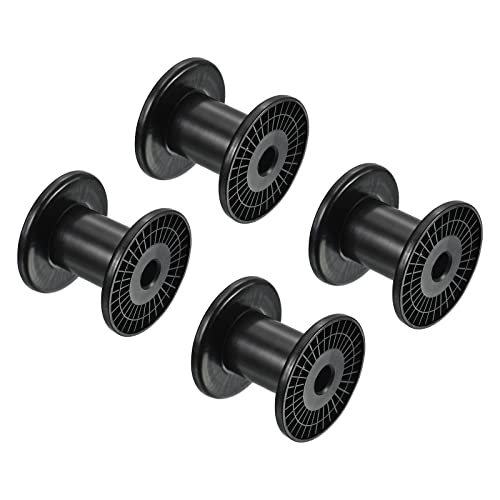 3.9 Inch Empty Spool, 4 Pack Plastic Ribbon Spools Wire Weaving Bobbins — PATIKIL