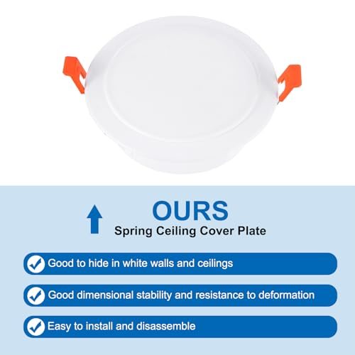 3.9" Spring Ceiling Cover Plate view 5