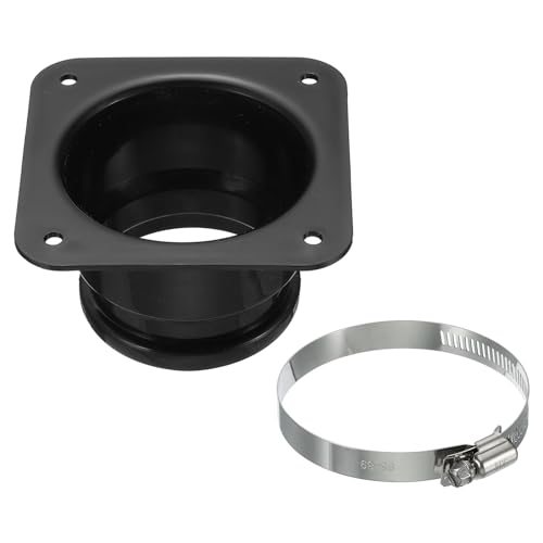 3" Duct Connector Flange, Dryer Vent Wall Plate Square — PATIKIL