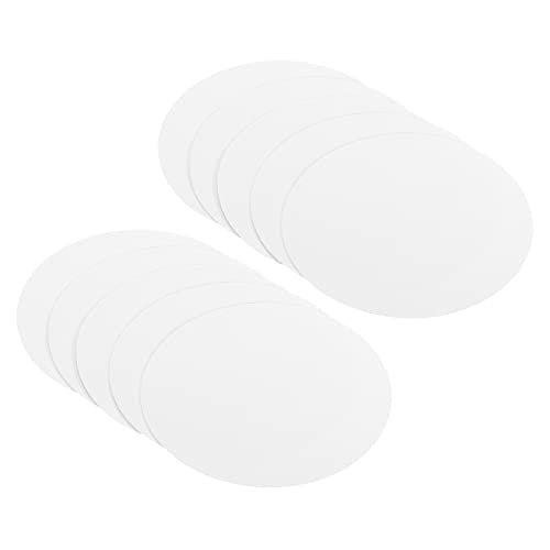 3-inch Round Cardboard Paper, 50 Pcs Blank Disc Circles Slices — PATIKIL