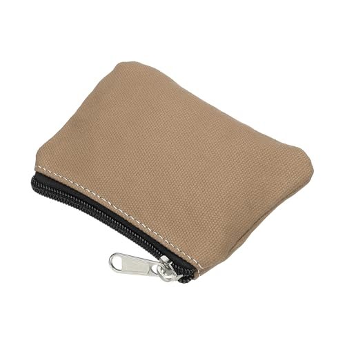 3" x 5" Coin Purse Pouch Brown view 4