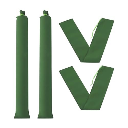 3'x6" Sand Bag for Flooding, 4Pcs Long Canvas Sandbags, Green — PATIKIL