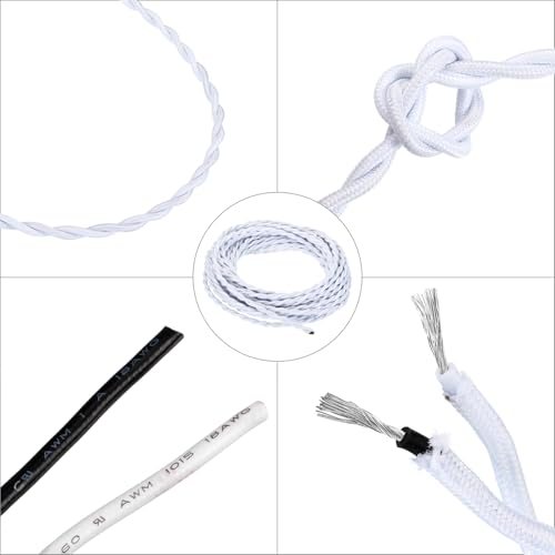 30 Ft Twisted Cloth Covered Wire view 3