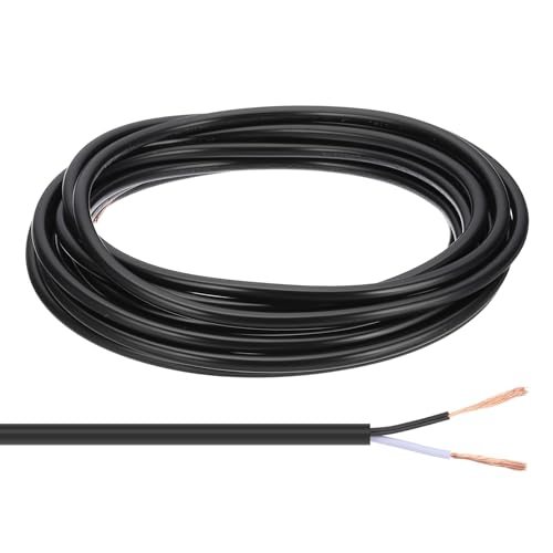 300V SVT Round Lamp Cord, Insulated Heat Resistant Electronical Flexible — PATIKIL