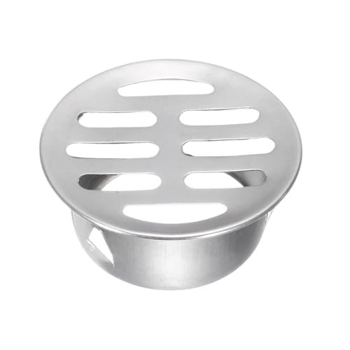 304 Stainless Steel Round Anti Blocking Snap-in Drain Strainers — PATIKIL