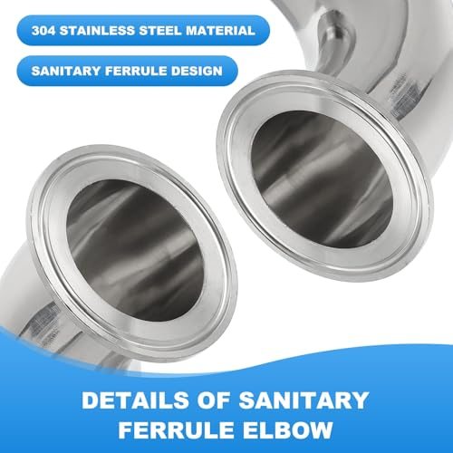 304 Stainless Steel Sanitary Pipe Fittings view 3