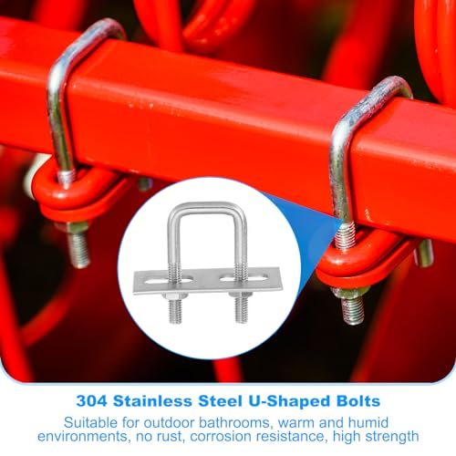 304 Stainless Steel Square U Shaped Bolts Replacement Parts view 5