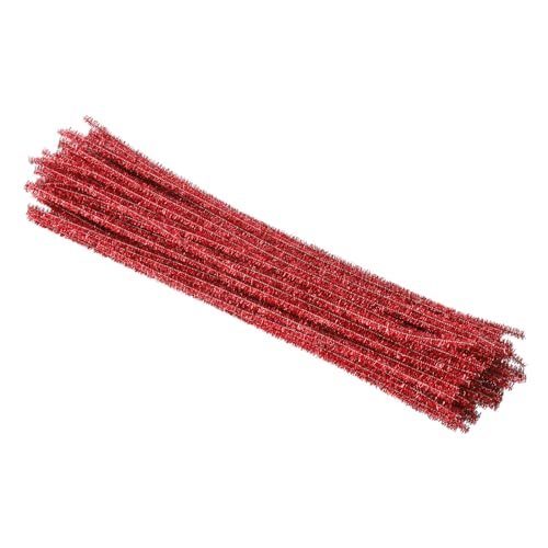 30cm/11.8" Pipe Cleaners Chenille Stem, 100Pcs Glitters Fuzzy Sticks Pipe — PATIKIL
