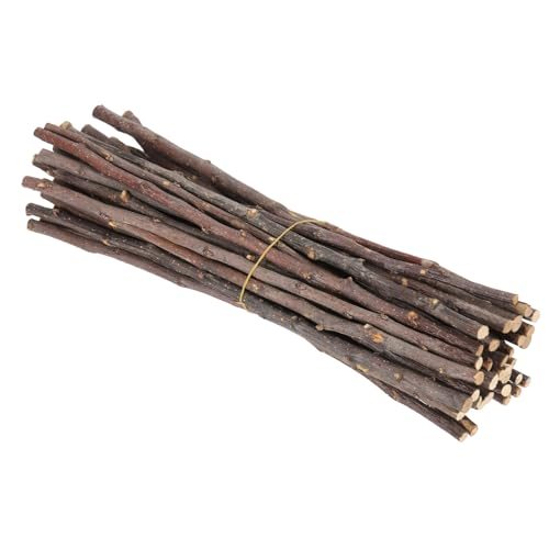 30cm Wood Log Sticks, Natural Wood Craft Sticks, Brown — PATIKIL