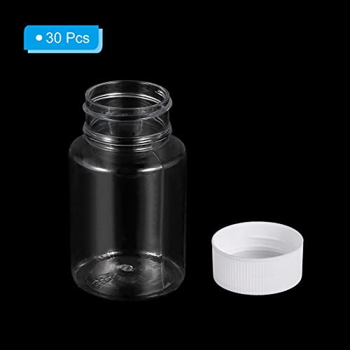 30ml 1 Oz Wide Mouth Reagent Bottle, 30 Pack Storage Bottles Plastic view 3
