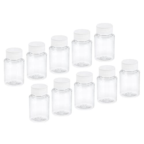 30ml 1 Oz Wide Mouth Reagent Bottle, 30 Pack Storage Bottles Plastic — PATIKIL