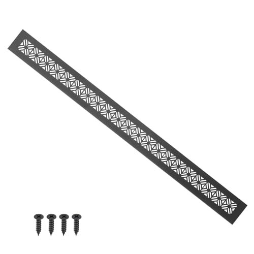 31x2 Inch Door Air Vent Cover Aluminum Black — PATIKIL