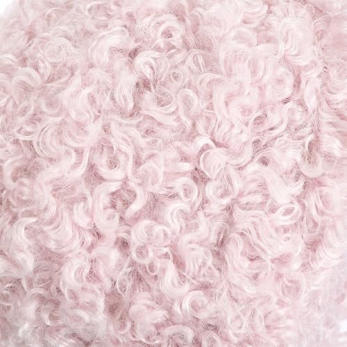 33yds Fluffy Yarn, 2 Skeins Fuzzy Yarn Faux Fur Yarn Crochet Soft view 3