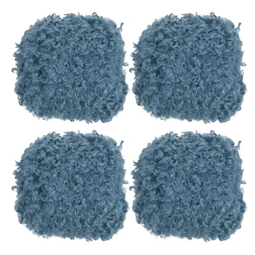 33yds Fluffy Yarn, 4 Skeins Fuzzy Yarn Faux Fur Yarn Crochet Soft — PATIKIL