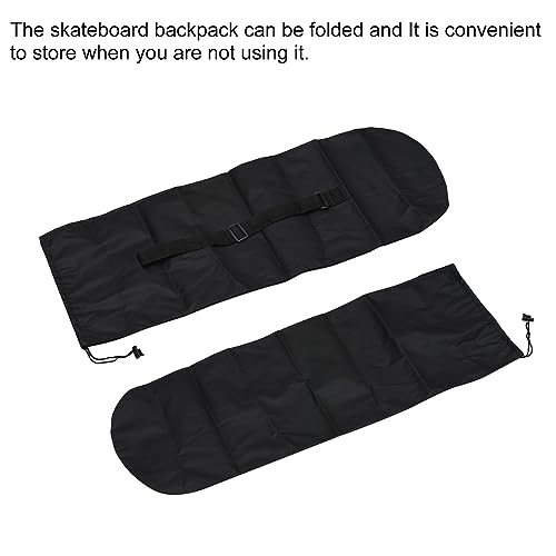 34.6"x12.5" Skateboard Bag, Skateboard Carry Bag Backpack Waterproof view 5