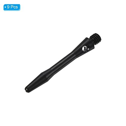 35mm Aluminum Dart Shafts Medium 2BA Thread Dart Black 9 Pack view 3