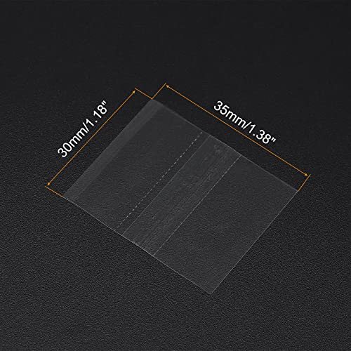 35x30mm Perforated Shrink Bands 400Pcs Fit Dia.0.59"-0.83" view 3