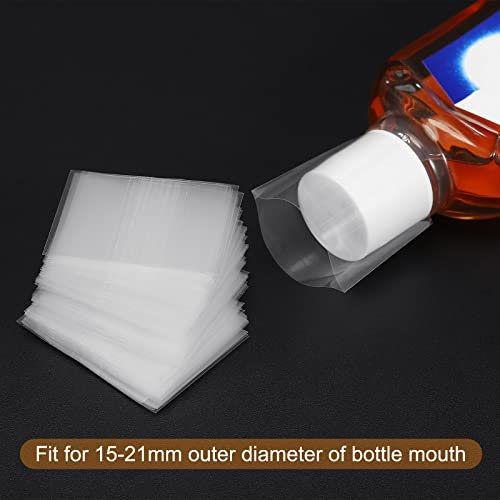 35x30mm Perforated Shrink Bands 400Pcs Fit Dia.0.59"-0.83" view 5