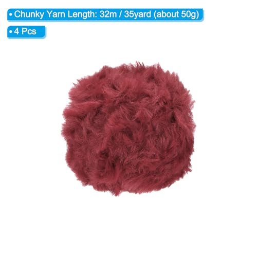 35yds Faux Fur Yarn view 2