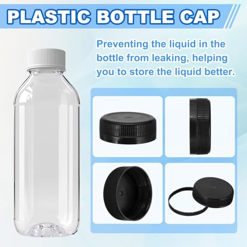 38mm/1.5" Inner Plastic Bottle Cap, 200Pcs Replacement Screw Bottle Cap view 4