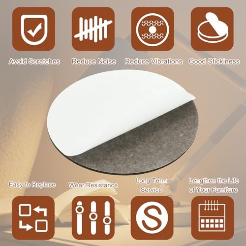 3mm Thickness Non-slip Anti-scratch Backed Felt view 5