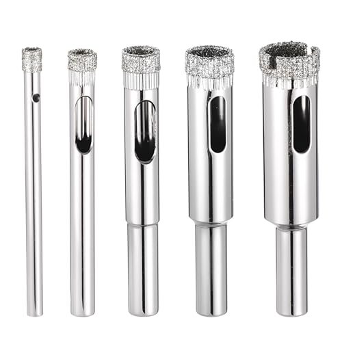 4-12mm Glass Diamond Hole Saw Set 5/32" — PATIKIL