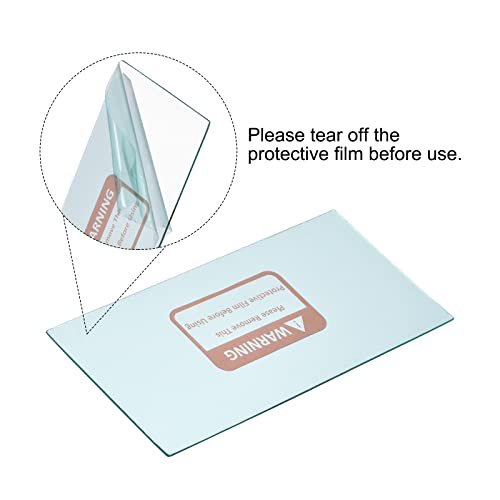 4.25 x 2 Inch Welding Protection Lens, 20 Pack Transparent Protective view 3