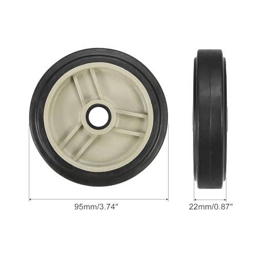 4" Air Compressor Wheels view 2