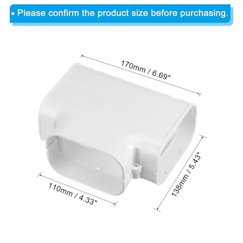 4" PVC Decorative Line Cover, Tee Elbow Tubing Parts Accessories view 2
