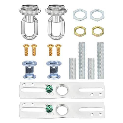 4" Universal Light Fixture Cross Bar Kit, 2set 1/4 IP Center Ceiling — PATIKIL