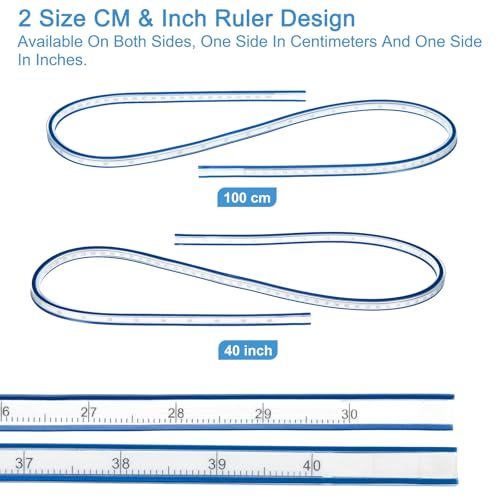 40 Inch 100cm Flexible Curve Ruler Can Be Bent view 3