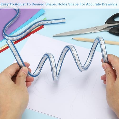 40 Inch 100cm Flexible Curve Ruler Can Be Bent view 5