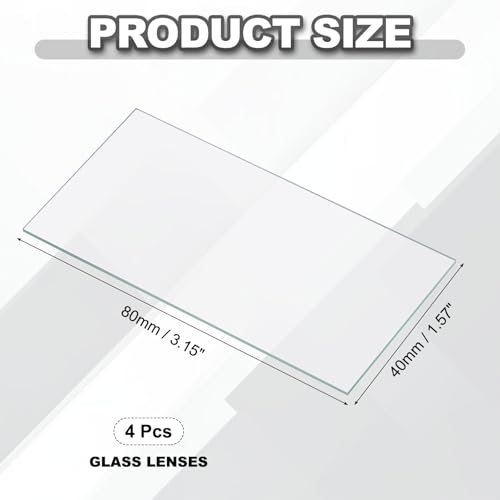 40x80mm Glass Streak Plate view 2
