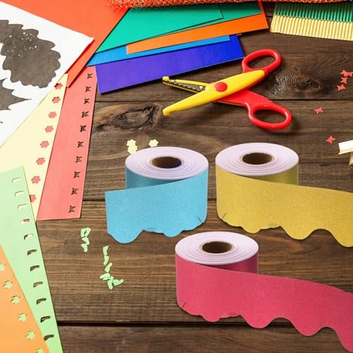 41 Ft. Bulletin Board Border Poster Decoration Blue, Chalkboard Cork view 4