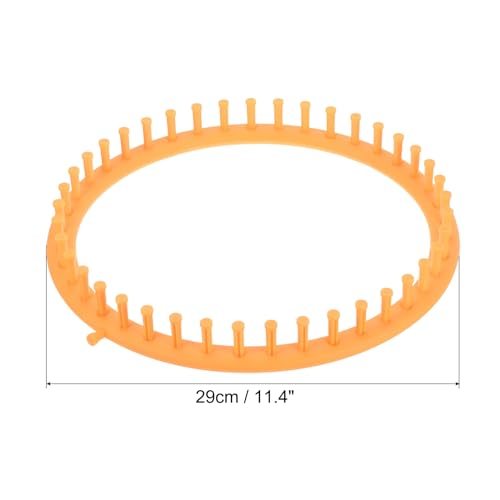 41 Hooks Round Knitting Loom Machines Kit, 29cm OD Darning Weave Tool view 2