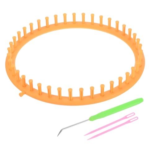 41 Hooks Round Knitting Loom Machines Kit, 29cm OD Darning Weave Tool — PATIKIL
