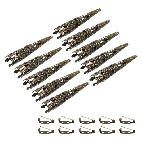 41mm Corsage Decorative Holder, 10 Pcs Brooch Pin Vase Pocket — PATIKIL