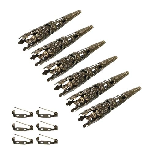 41mm Corsage Decorative Holder, 6 Pcs Brooch Pin Vase Pocket Boutonnieres — PATIKIL