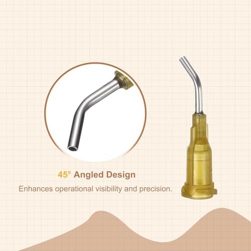 45° Curved Industrial Dispensing Needle Tips view 4
