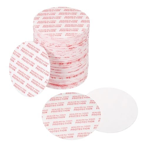 45mm/1.77" Foam Lid Liner Adhesive Pressure Sensitive Seals — PATIKIL